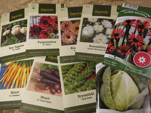 mässa vår trädgård fröer